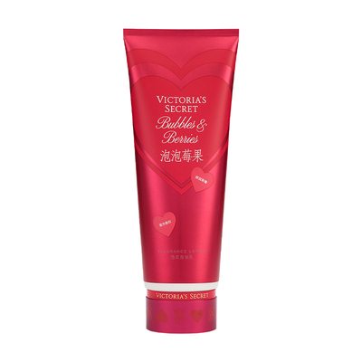 【3件277】维多利亚的秘密七夕系列身体乳泡泡莓果维密
