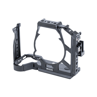 颜左适用索尼A7M4 A7R5 A7M5相机兔笼稳定器脚架横竖拍A7S3金属拓展保护框M4 R5快装板摄影配件