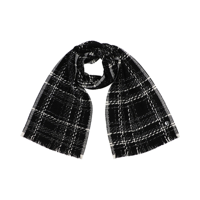 ELLE纯羊毛冬季小香风围巾女