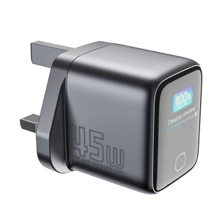 港版数显45w充电器USB-C快充PD英标快充头适用于苹果华为安卓iPhone17ProMax充电头16Pro快充笔记本电脑平板