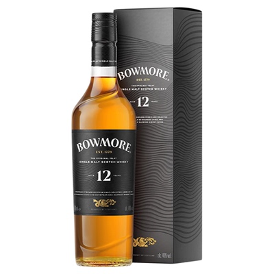 波摩12年新版威士忌Bowmore