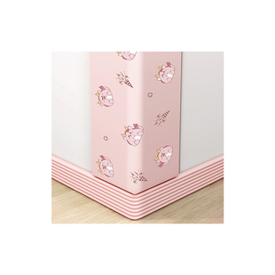 墙角防撞软包儿童宝宝防磕碰防撞条自粘床头床边包边条海绵护角条