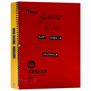 Kurt Cobain: Journals 涅槃乐队主唱柯特·科本 手稿画册进口原版英文书籍