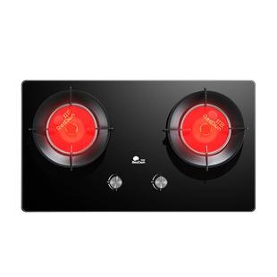 红日家用燃气灶红外线猛火炉双灶70%热效率节能免改孔煤气灶EX26B