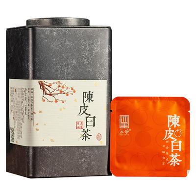 八年老陈皮白茶小薄片方片200克