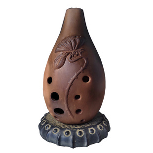 云新十孔演奏级满口埙初学者损陶陨乐器陨埙乐器陶埙笛勋陨土埙