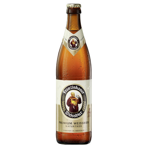 进口德国教士啤酒国产范佳乐小麦黑啤白啤Franziskaner啤酒整箱装