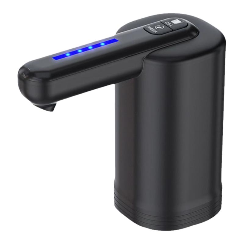 桶装水双泵抽水器tyep-c充电电动抽水吸水定量大水量抽水泵压水器
