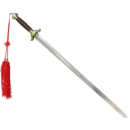 太极剑不锈钢女士晨练健身剑软剑表演剑武术剑男士未开刃古装道具