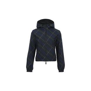 【自营】BURBERRY/博柏利女士SS25双面可穿格纹连帽拉链夹克外套
