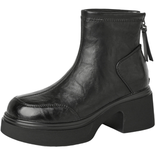 星期六马丁靴女冬2025冬季新款女靴女款秋冬靴子短靴切尔西烟筒靴