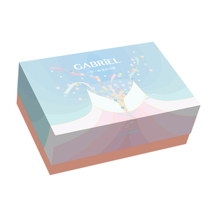 伽百利Gabriel毛绒玩具包装盒彩盒生日礼物礼盒【单拍无法发货】