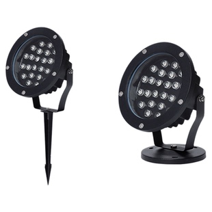 照树灯投射灯户外射灯防水庭院led七彩投光灯园林景观花园射树灯