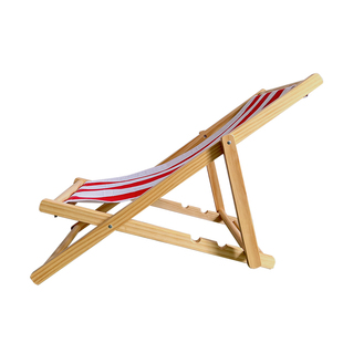 儿童沙滩椅折叠椅实木躺椅帆布椅午休椅靠椅简约户外露营椅懒人椅