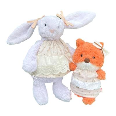 邦尼兔衣服法式碎花裙巴塞罗熊玩偶娃衣饰品Gabriel伽百利兔裙子