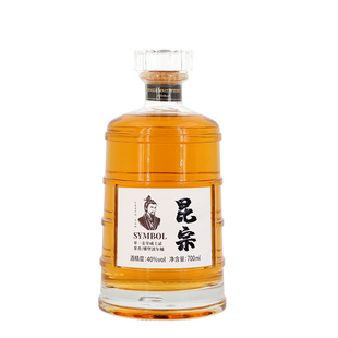 吉斯波尔单一麦芽威士忌昆宗茶香无焦糖色酒三重蒸馏洋酒烈酒礼盒