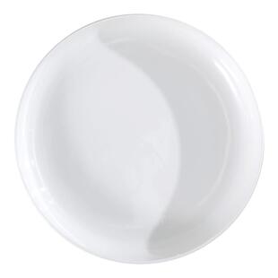 怀瑾纯白简约盘子深碗家用高颜值陶瓷菜碗盘沙拉碗深汤盘可微波