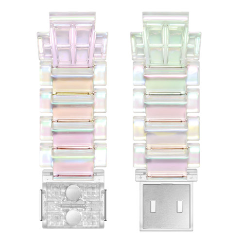 适用于小天才Z6Pro炫彩表带z12/z11/z7pro/z9a/q2a/z7s/z8少年版/d2/z10冰晶磁吸闪扣腕带d5/q3/q1r/d3s配件