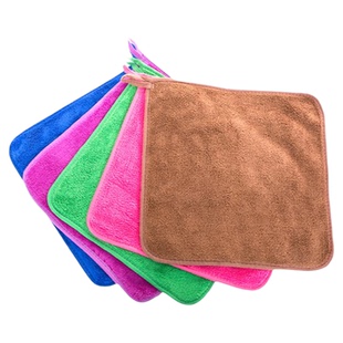 保洁珊瑚绒抹布吸水不掉毛加厚擦地家具桌布家务厨房麻将管清洁布