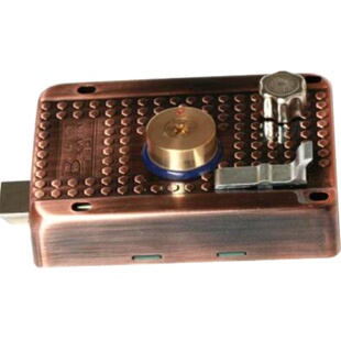 包邮保民9219十字门锁老式防盗门锁外装门锁室内铁门木门C级锁