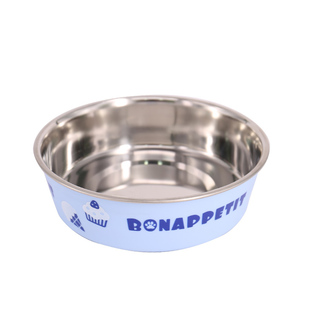 ZOO│多格漫DoggyMan不锈钢防滑碗饭盆猫狗盆喝水盆泰迪猫用碗