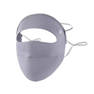 冰丝夏季女防晒面罩遮阳透气防护