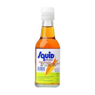 泰国鱿鱼标牌香甜鱼露60ml小玻璃瓶装鱼露汁冬阴功汤调料泰式风味