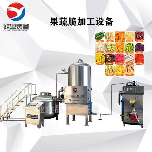 黄鱼酥低温油炸设备 栗子油炸机 果蔬脆片加工生产线 创业项目
