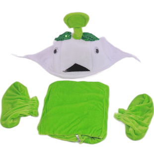 儿童拔苗助长童话剧禾苗豆芽表演服装幼儿发芽的小种子服演出服饰