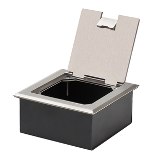 大水牛沉降观测点保护盒不锈钢测量控制点标志分体式地埋面板盒子