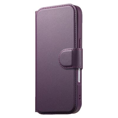 适用苹果16promax磁吸可拆皮套