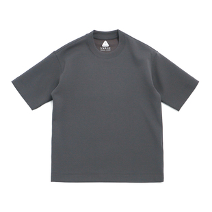 重磅纯棉进口液氨新疆长绒棉落肩短袖T恤抗皱纯色高奢品质打底男