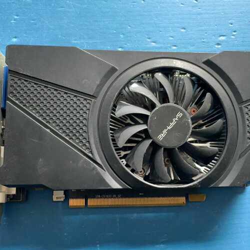 询蓝宝石R7  240-1G-GDDR5 白金版，功能测试正常