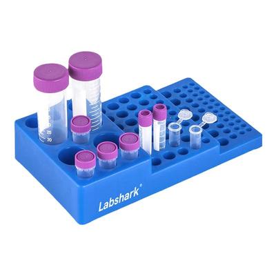 Labshark多功能四面阶梯型试管架