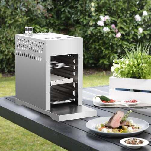 户外披萨烤炉家用便携式燃气烧烤炉液化气烤炉烤架室内pizza oven