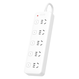 良工独立开关插座面板多用排插多功能插板带线家用插排接线板分控