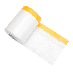 装修防尘膜家用遮盖防灰尘罩家具保护塑料薄膜沙发盖布宿舍装修门窗户汽车喷漆喷刷涂墙面和纸美纹纸遮蔽膜