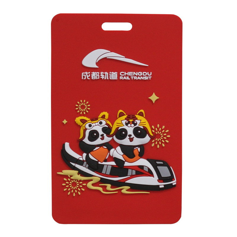 软硅胶卡套来图定制LOGO挂脖胸卡饭卡公交卡工作证卡通保护套订做