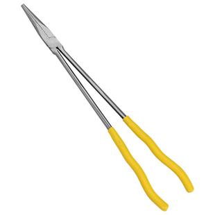 加长尖嘴钳弯嘴钳11寸16长柄尖咀钳夹持钳尖头钳O型长把长嘴钳子