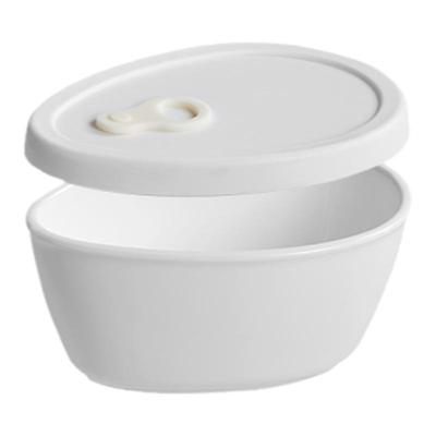 蒸蛋碗带盖陶瓷辅食蒸碗食品级