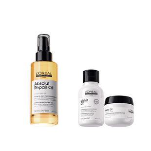 【现货速达】欧莱雅PRO瞬顺摇摇油柔顺修护亮润干枯毛躁护发精油