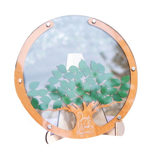 创意签到框签到树签到台结婚礼签到册毕业签到本开学签到框簿定制