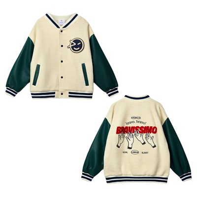 3件5折 Little现货英国Wynken FW25儿童棒球服外套夹克摇粒绒卫裤