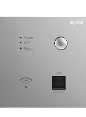 罗格朗入墙式路由器wifi无线组网