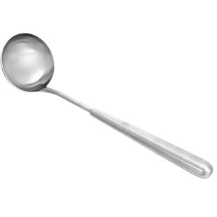 德国博夫曼炊具厨房家用一体成型304不锈钢汤勺长柄炒勺大粥勺