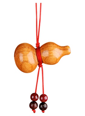 【真实祈愿】桃木葫芦手机链挂件