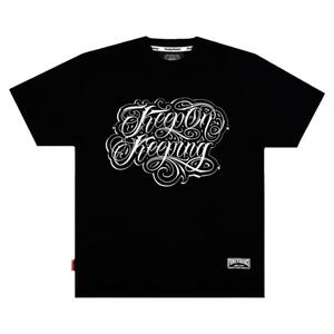 FunkyChoice匪帮花体字短袖T恤男keep on keeping重磅纯棉小领口