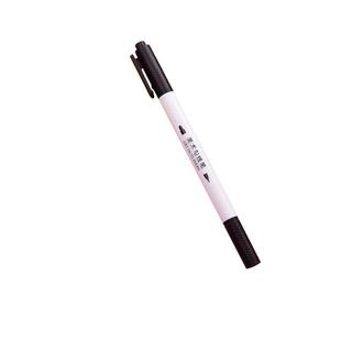 晨光美术勾线笔黑色儿童绘画专用防水速干粗细水性双头记号笔细油性小学生手绘画画勾边描线边马克笔