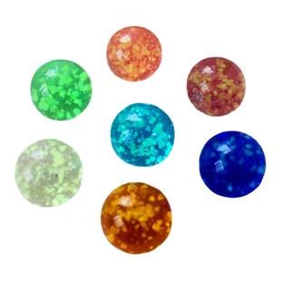 11-12mm无孔夜光琉璃珠会发光夜明珠儿童玩具弹珠鱼缸装饰荧光球