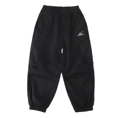 男童长裤工装裤收口裤子春秋款